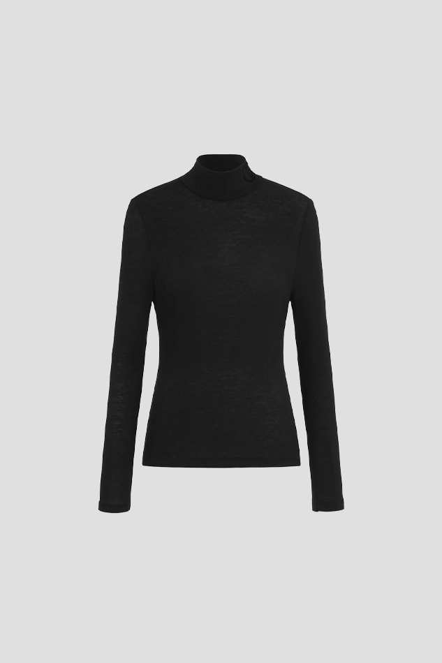 26HIGHNECK BASE LAYER WOMEN-BLACK