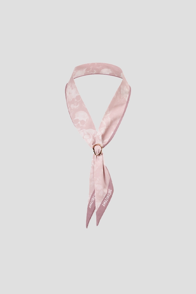 WOMEN COOL PETITE SCARF-PINK