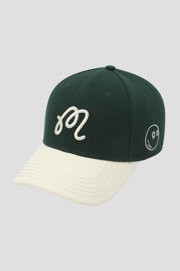 26M POINT COLOR BLOCK BALL CAP-GREEN