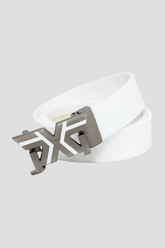 MEN GOLF SILICONE BELT-WHITE