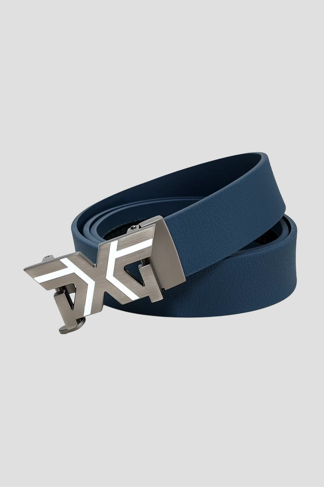 MEN GOLF SILICONE BELT-BLUE