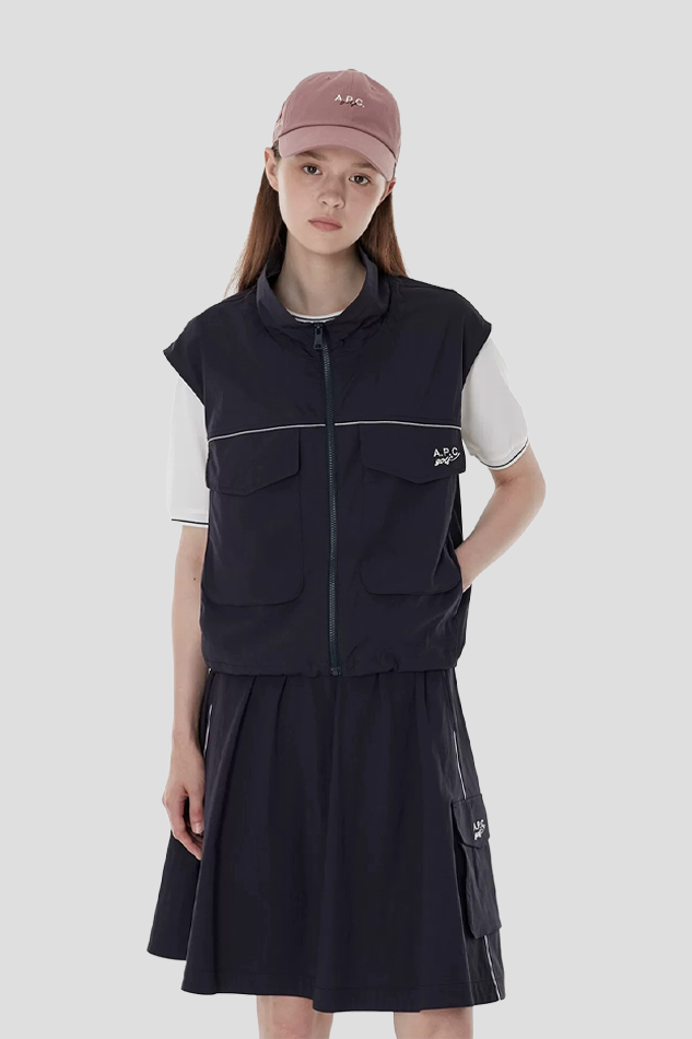 2026 FALL WOMEN SIMPLE SPORTS SKIRT-NAVY