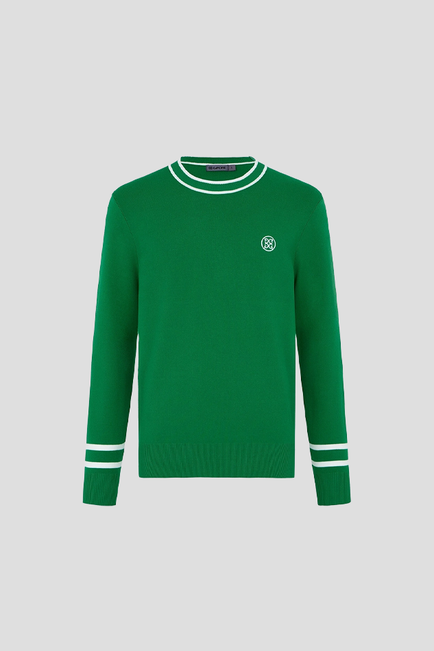26CREWNECK SWEATER MEN-GREEN
