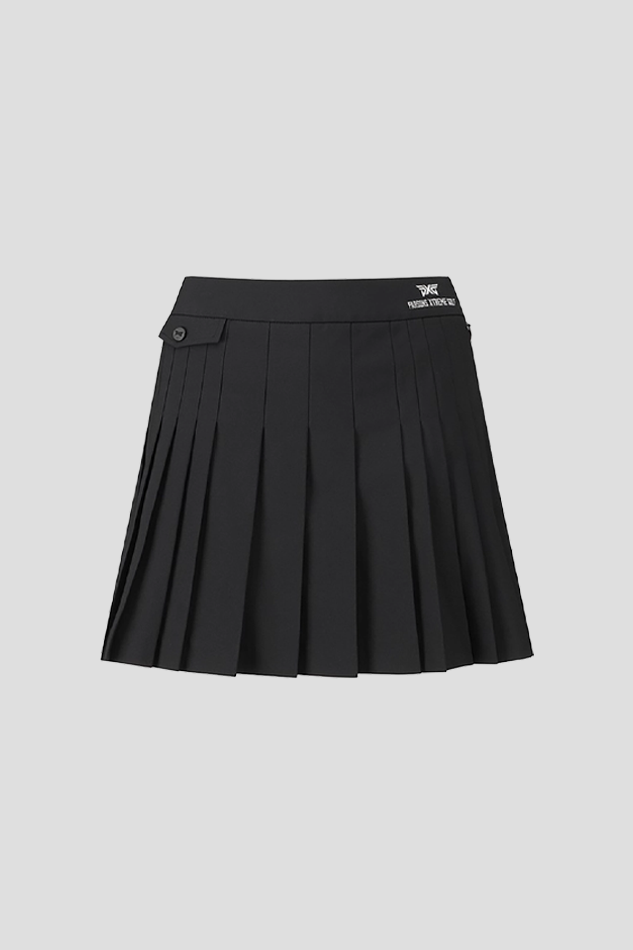 2026WOMEN PLEATED SKIRT-BLACK