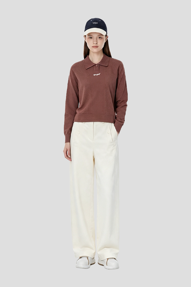 2026AMELIE SHOPIE JOGGER PANTS-WHITE