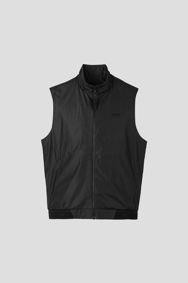 2026MEN WOVEN VEST-BLACK