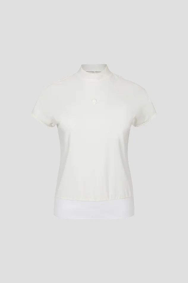 WOMEN AD2 HIGH NECK T-SHIRTS