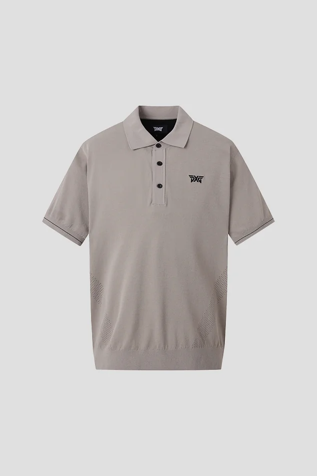 SUMMER COLLARED SHORT SLEEVE KNIT