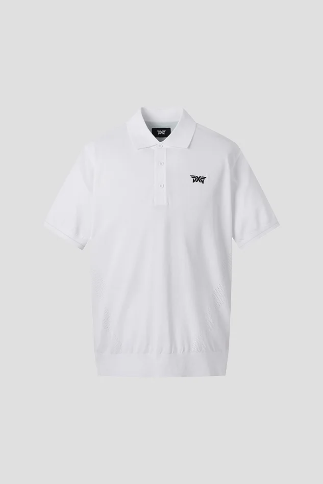 SUMMER COLLARED SHORT SLEEVE KNIT