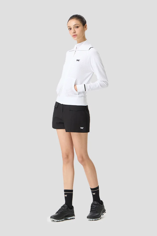 WOMENS SUMMER FULL ZIP-UP KNIT JACKET